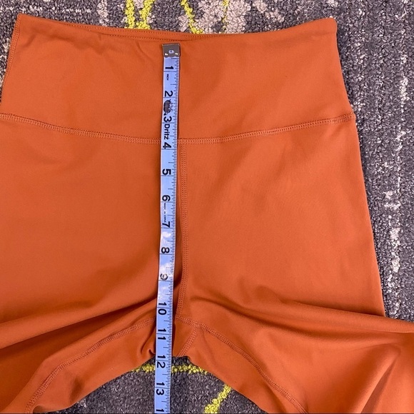 LaHana Active Burnt Orange High Rise 7/8 Workout Athletic  Leggings Medium - Picture 8 of 9